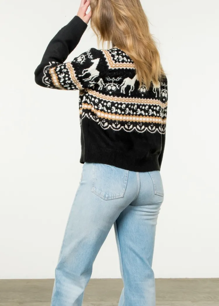 THML Allen Fairisle sweater