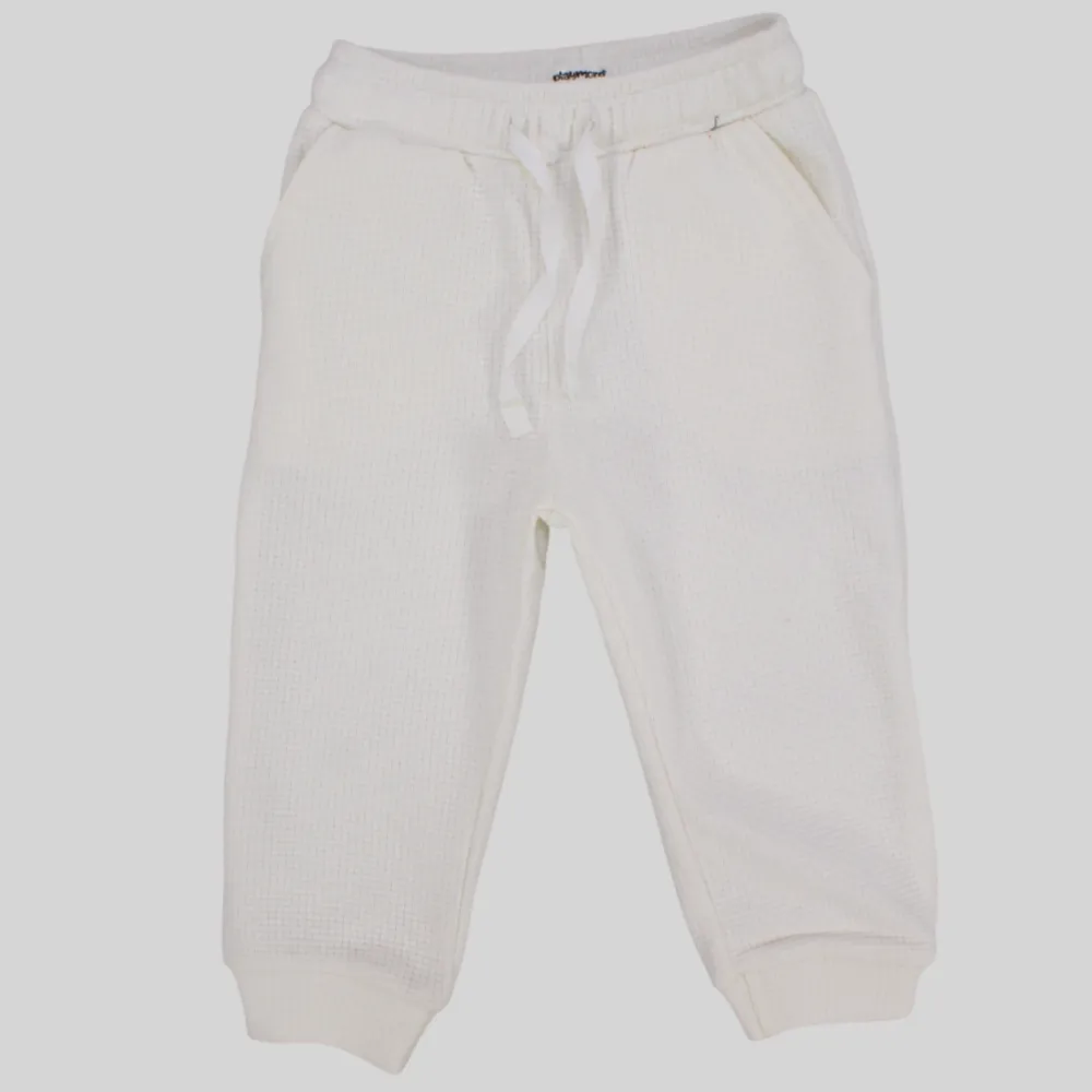 Unisex Offwhite Comfy Sweatpants