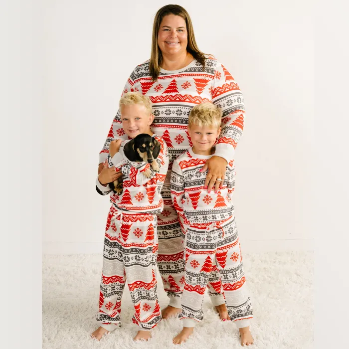 Women’s Jogger Pajama Set - Nordic Fair Isle