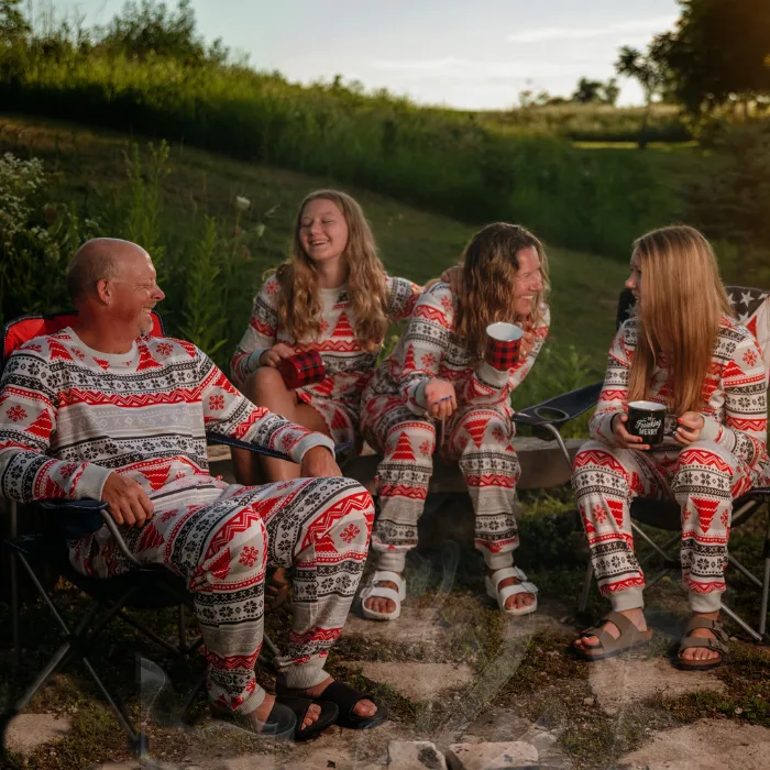 Women’s Jogger Pajama Set - Nordic Fair Isle