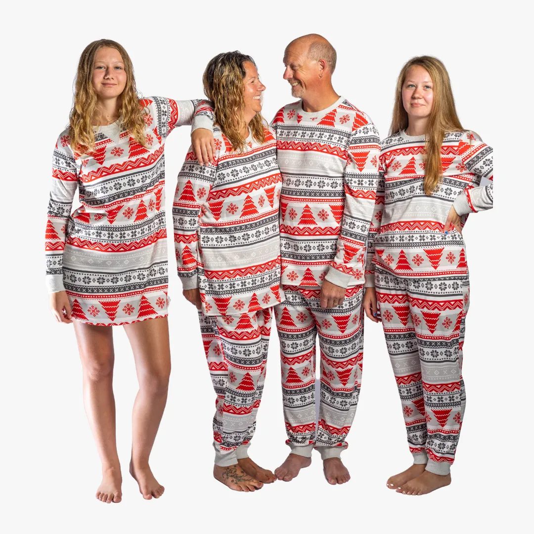 Women’s Jogger Pajama Set - Nordic Fair Isle