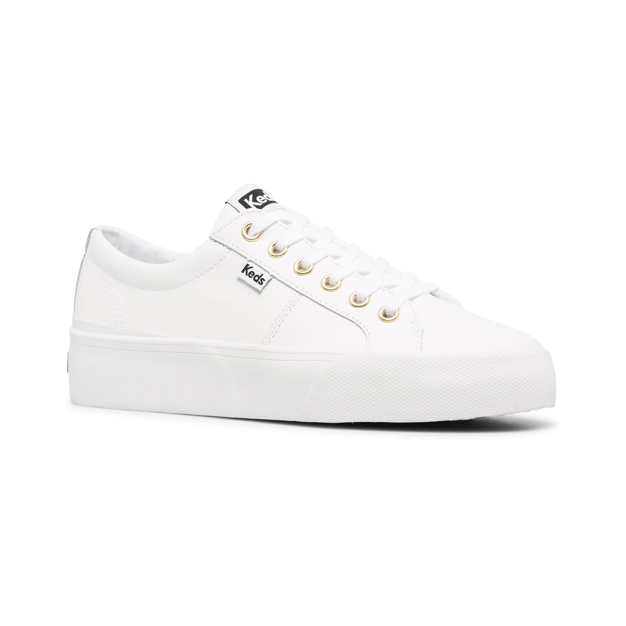 Women's Jump Kick Duo Leather White | WH64960