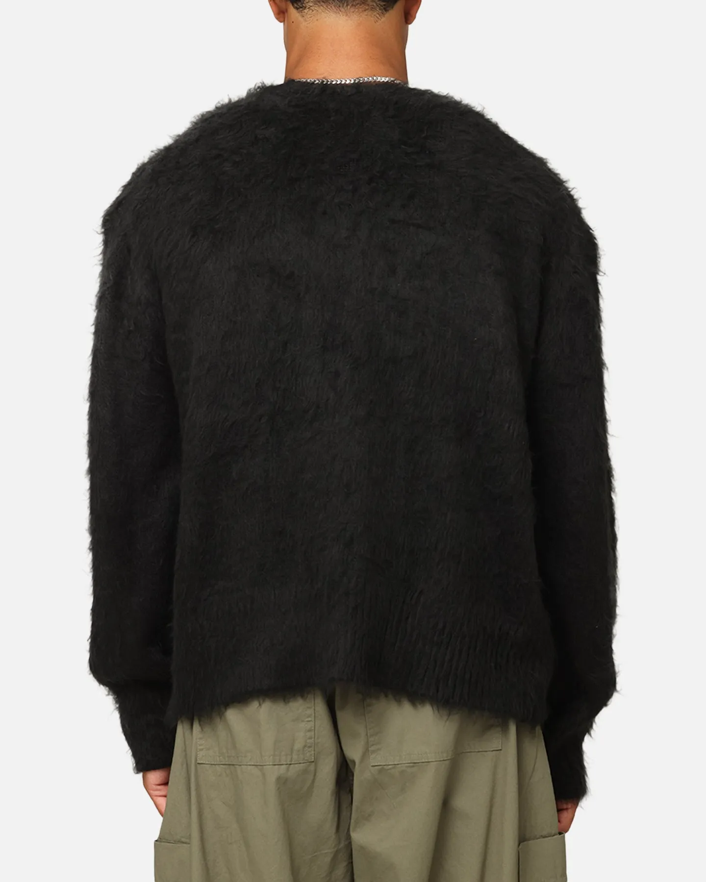 XXIII Fuzzy Cardigan Black