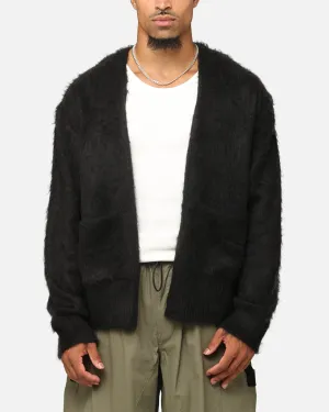 XXIII Fuzzy Cardigan Black